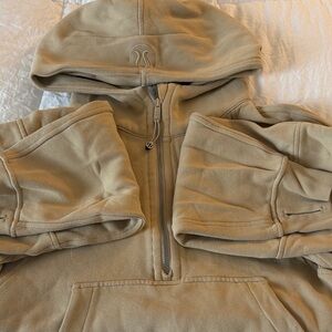 lululemon athletica Tan Hoodie